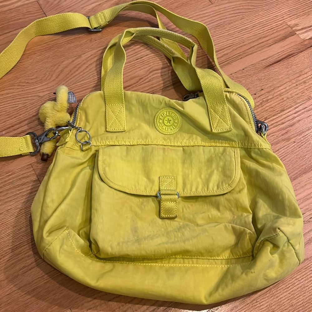 Kipling satchel with crossbody strap
